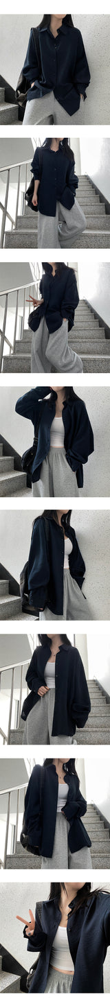 Potts Pure Oversized Fit Shirt Shirt