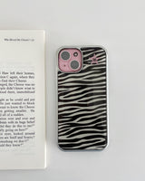 【MADE】 Kitsch Zebra phonecase (beige)