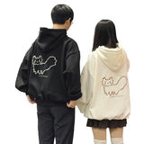 Meoww Embroidery Hoodie