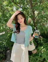 Soft Layered Rib Sleeveles (3color)