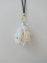 インディー タッセル ネックレス(WHITE, PINK 2COLORS!)