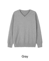 Faren Damaged V-neck Knit