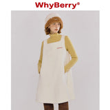 Why Berry 23AW "First Snow" ホワイトウールベストスカート
