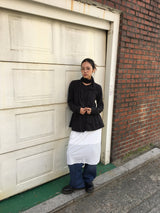Berre Frill Cardigan + Muffler Set (2color)