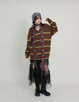 Hayley Cancanシースルーレースロングスカート