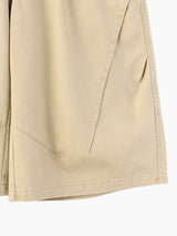 Ocean Pintuck Bermuda Pants