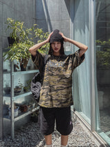 American Patch Dying Bermuda Pants