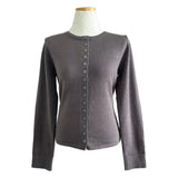 Annie Slim Button Long Sleeve Cardigan