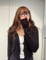 Creamy V-neck cardigan