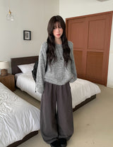 Earls Bokashi Round Thick Loose Fit Knit