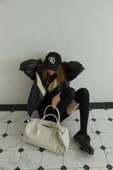 MADE_Marlow Boston Bag / PURE IVORY