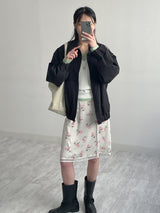 Comment Collar Loose Fit Wind Jumper