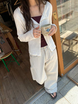 Cittard Wide Cotton Pants