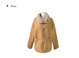 Manda Reversible Suede Fur Mustang