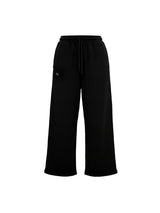 Pintuck Line Wide Sweatpants