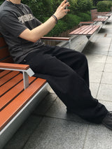 Diato Curved Dart Cotton Pants 5C
