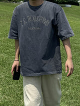  Cool tantan hemp linen wide banding pants in summer