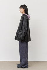 Web Leather Jacket