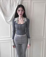 preti collar button u-neck nt