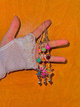 Vintage lizard cellphone strap (random)