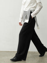 (PT-5631)ESSENTIAL WIDE SET-UP PANTS