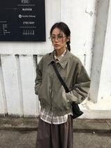 Wheel Ombre Check Shirt (2color)