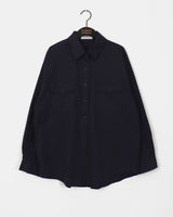 [MADE] Hove Loose Fit Pocket Cotton Shirt