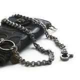 SVC-523 Antique Silver Ginger Keychain
