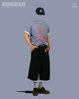 タウン ヴィンテージ レタリング ハーフスリーブ Tシャツ