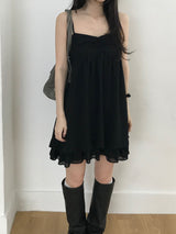 Eve Shirring Mini Dress (3 colors)