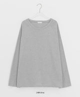 センキューベーシックラグランオーバー長袖Tシャツ