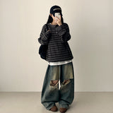 Linky Dangara Snap Round Knit