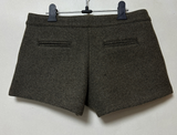 (STRETCH♥/FLEECE♥) Y2Kウールローライズマイクロショートパンツ