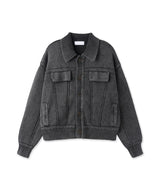 No.1412 trucker washed KNIT CD