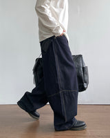 Indip Wide Denim Pants
