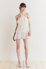 BALLON DRESS ivory