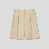ASCLO One Tuck Cotton Half Pants (4color)