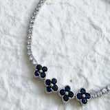 Midnight Blue Blossom Bracelet