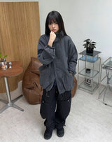 Aken Vintage Curved Pocket Pants