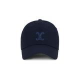 VA カーブロゴナイロンボールキャップ    / Navy