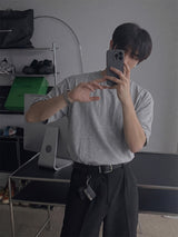 [A-T0147] スペシャルベーシック半袖Tシャツ (6色)