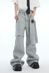 Layered Ribbon Sweatpants