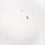 HIERARCHY STUDIOS Chroma - ホワイトヒステリアワイドオーバーサイズTシャツ