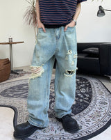 Ean Washed Destroyed Jean