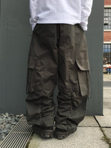 Looker Shirring Cargo Cotton Pants 3C