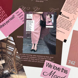 oab mood pack4 / scrap sticker set