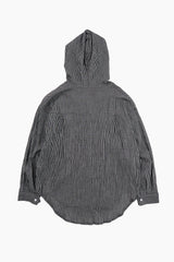 Slush check hoodie shirts