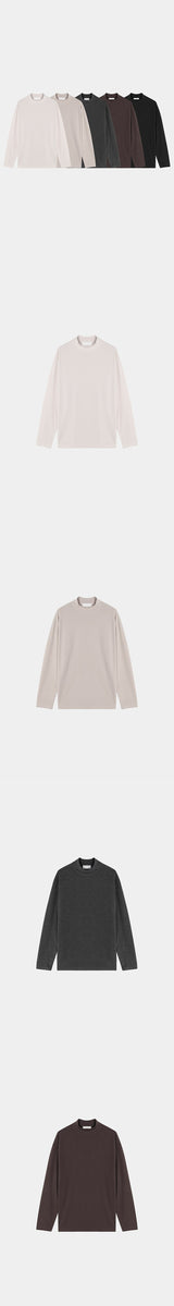 [F/W] Comfort half pola knit(5color)