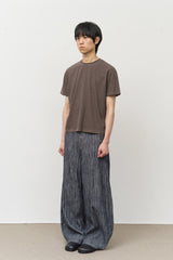 Oki Striped Wide Denim