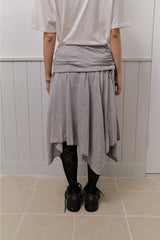 Chenille cutout midi skirt (2color)